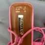 Ladies pink sandals size 4 Image 3
