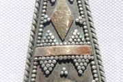 Vintage 22k Gold and Sterling Silver 925 Pendant 2,27g