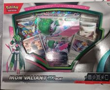 Iron Valiant Ex Pokemon TCG Box Scarlet & Violet