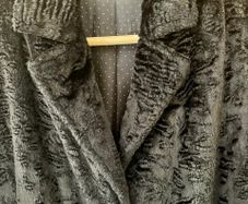 Per Una Marks & Spencer Long Sherpa Style Long Ladies Coat. In Very Good Condition. Made In Italy. Size Medium