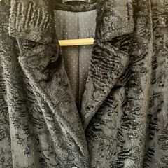 Per Una Marks & Spencer Long Sherpa Style Long Ladies Coat. In Very Good Condition. Made In Italy. Size Medium