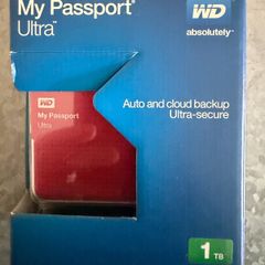 My Passport 1Tb External Backup Hard Drive