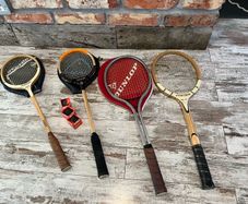 vintage squash racket