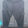 Under Armour Rival Fleece Cargo Bottoms Small Smokey Grey Image 4