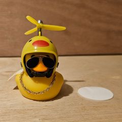 Plastic Toy Duck Car Decoration Approximately 2" Tall