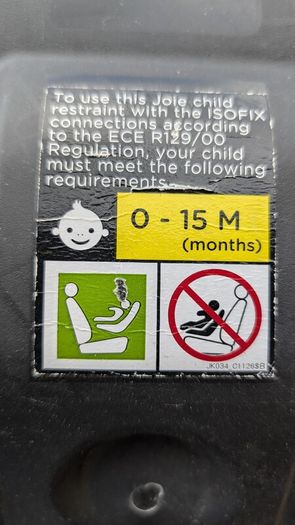 Joie Car seat with Isofix base