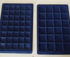 5 x Coin display trays 4x6 & 5x8 FREEPOST