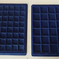 5 x Coin display trays 4x6 & 5x8 FREEPOST