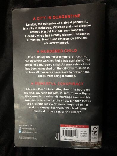 Lockdown thriller book