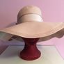 Vintage MISS DOLORES Fabulous Wide Brim HAT 60s Image 8