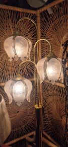 Vintage Flower Floor Lamp