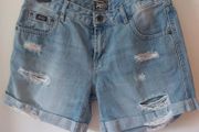 Denim shorts, superdry