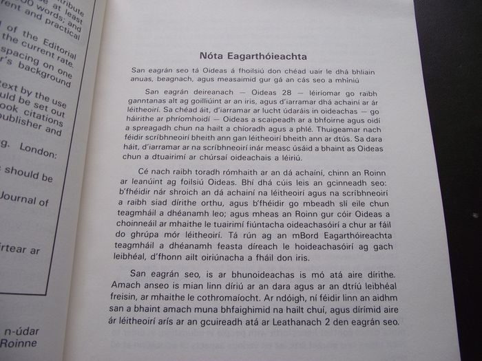Department of Education Journal 'Oideas' autumn 1986, N29