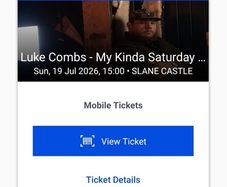 Luke Combs Tickets