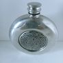 St. Justin Pewter Hip Flask Image 2