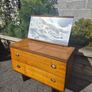 Mid Century Chest of Drawers With Mirror Image 2