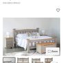 New 4ft 6 Grey Oak bedframe Image 3