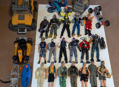 1990s Action Man Collection (See all photos for full collection)
