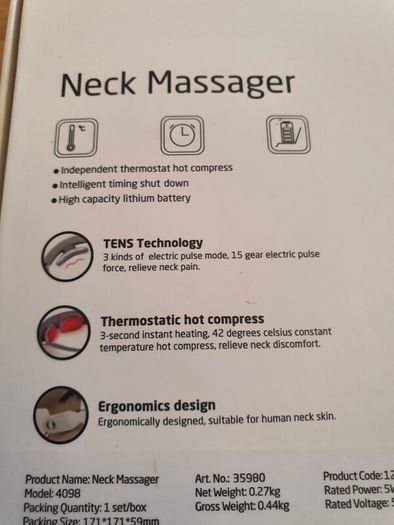 SKG neck massager