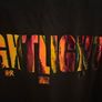 Bershka Anime Nightlights T-Shirt XL Image 4