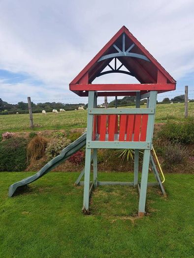 Playhouse with Slide