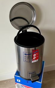 New Tramontina 20L Stainless Steel Recycling Pedal Bin