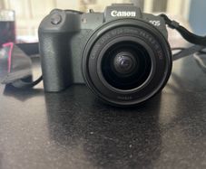 canon Camera EOS RP with 24-50 mm F4.5-6.3 IS STM. This camera has literally never been used!. My daughter bought it in Conns Cameras in Dublin City and NEVER used it. Camera and lens comes with original boxes ( as new) and the shopping bag. Camera also c