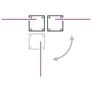 Retractable Side Awning Red 120x600 cm Image 5