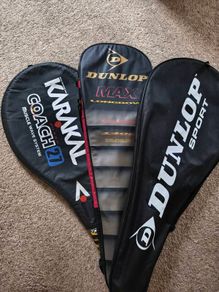 tennis and badminton racket