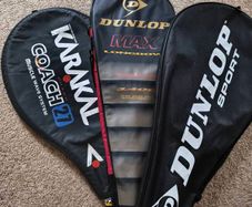 tennis and badminton racket