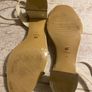DUNE London Cream Sandals with Heel Image 2