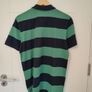 Crew Clothing Navy and Green Polo Shirt Image 2