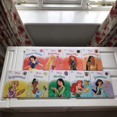 9 Disney Princess Books