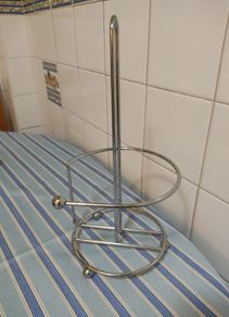 Stainless Steel/ chrome kitchen roll holder