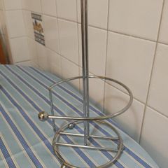 Stainless Steel/ chrome kitchen roll holder
