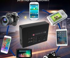 42000mAh 250W (Max) Power Bank  AC Outlets & 4 USB Ports Universal Travel Charger