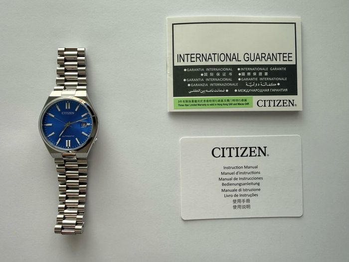 Citizen Tsuyosa Pantone Glowing Blue Limited Edition