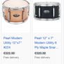 Snare Pearl Modern Utility 12"x7" Image 5