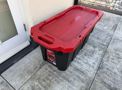 Husky 45 Gallon/170 Liter Tote with Wheels
