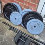 weights barbell dumbells bench Image 4
