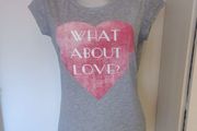 Atmosphere grey slogan top size UK16 EU44 Postage included
