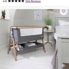 Tutti Bambino CoZee beside crib
