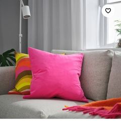 4 fuchsia cushion cover 50x 50 cm