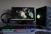 Full Setup AMD Ryzen Gaming PC Ryzen 3 3100 | 16GB RAM | Asus 24" Monitor | School | Study | Office