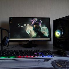 Full Setup AMD Ryzen Gaming PC Ryzen 3 3100 | 16GB RAM | Asus 24" Monitor | School | Study | Office