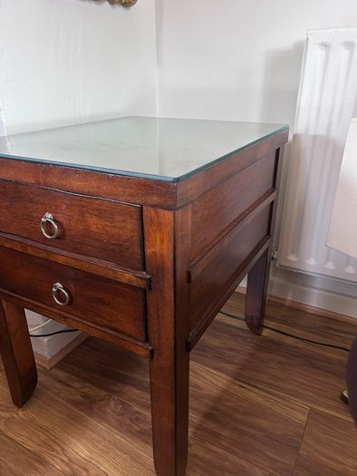 solid side table/ lockers - 150 ono