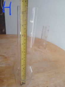 Vintage Oil Lamp Globe