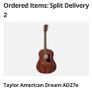 Taylor American Dream AD27e Acoustic Guitar Image 2