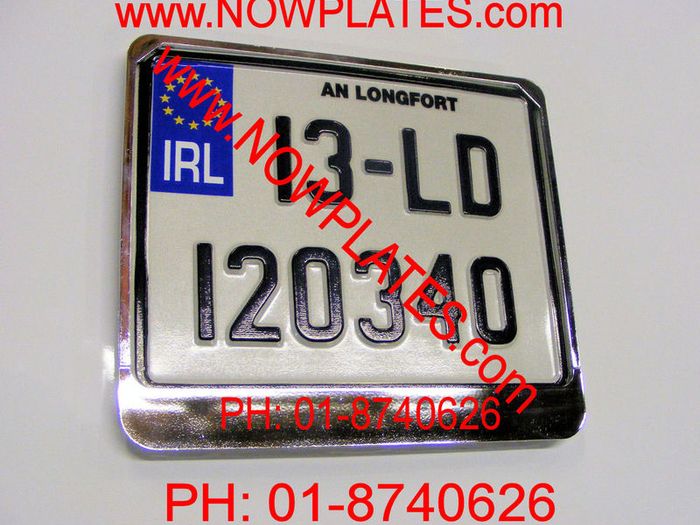 Motorcycle Plates Pressed, Bike Plates,Vintage Plates
