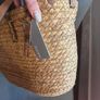 Parfois straw set : tote bag, crossbody bag, two wallets. Image 5